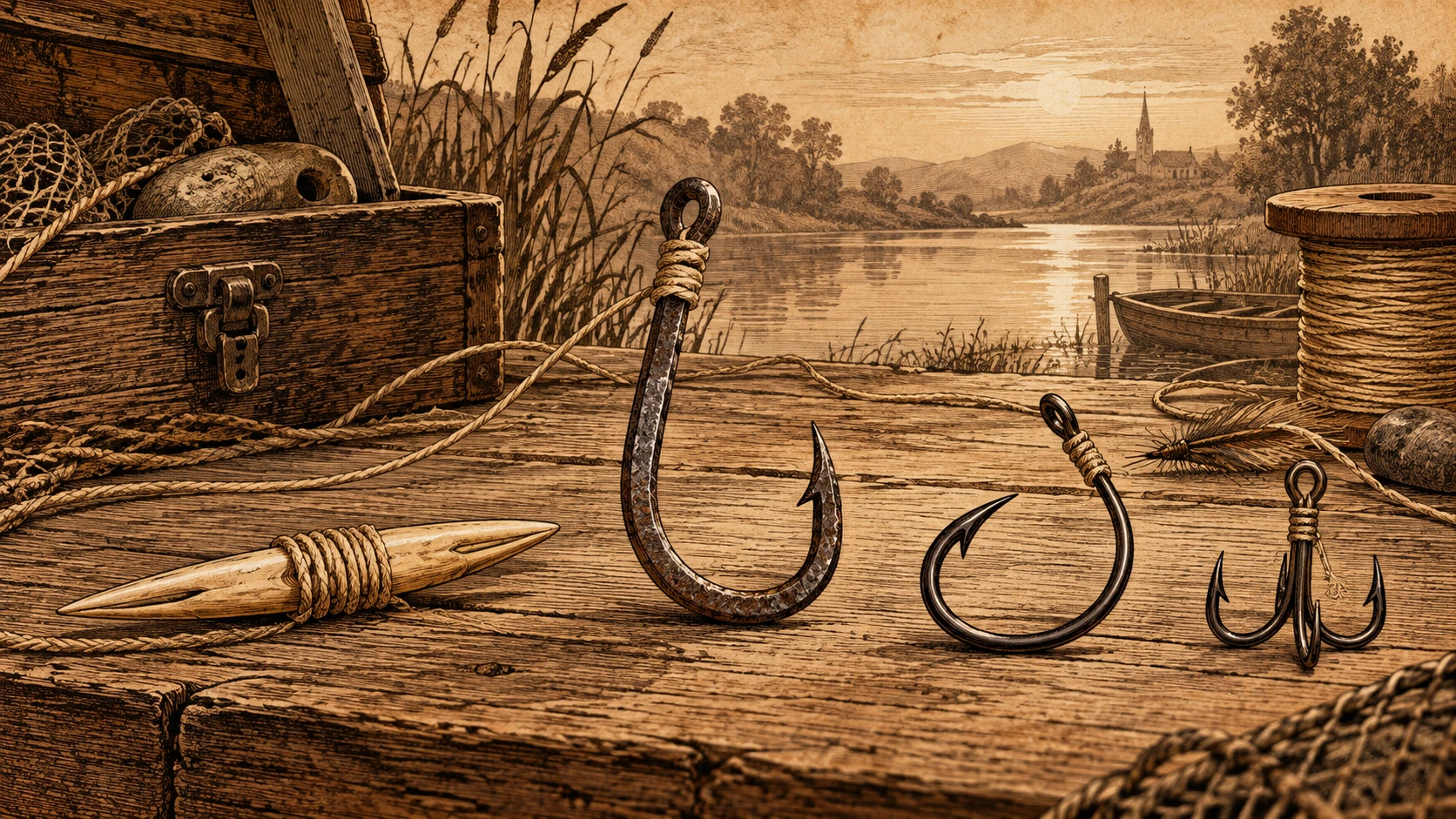 A Brief History of the Fishing Hook—and How to Read Hook Sizes