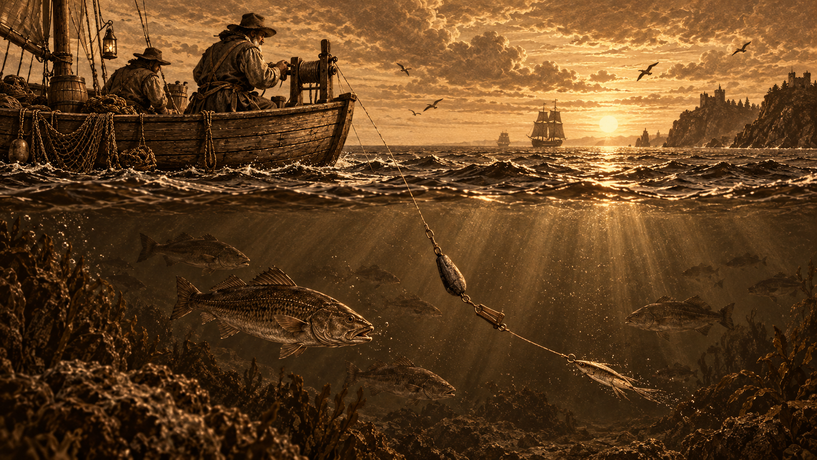 The Weight Below: A History of Downriggers and the Art of Controlled-Depth Trolling